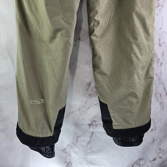 Obermeyer Pants Womens 32 X 29 Brown Black Tan Ski Snow Shell Vintage - Picture 8 of 14